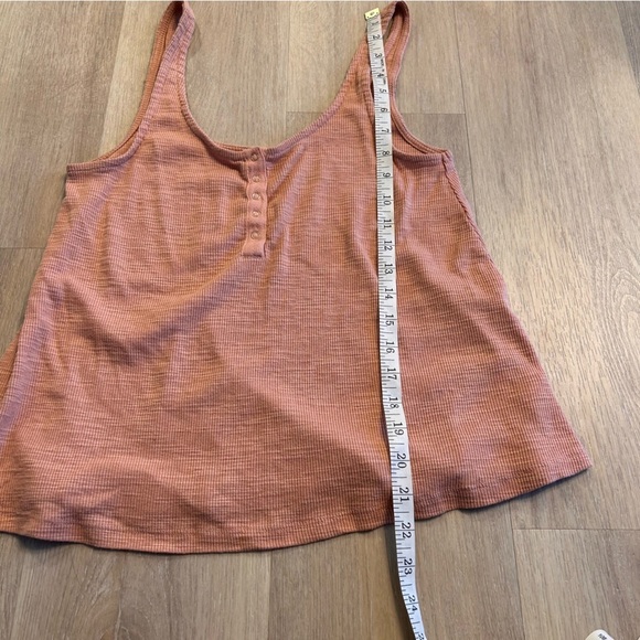 Z Supply Ribbed Tank top peach - Picture 3 of 6